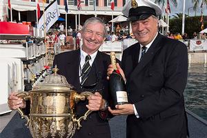 Brian Billings with the King Edward VII Gold Cup photo copyright On Edition / AWMRT taken at  and featuring the  class