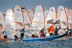 Race action from the 2014 RYA Zone and Home Countries Championships at WPNSA photo copyright  Paul Wyeth / RYA http://www.rya.org.uk taken at  and featuring the  class