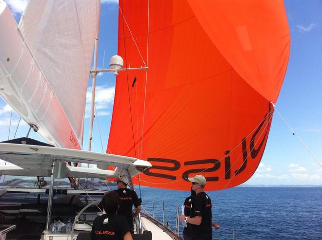 - Doyles Sails aboard Bliss, Millenium Cup 2015, Bay of Islands © Doyle Sails NZ
