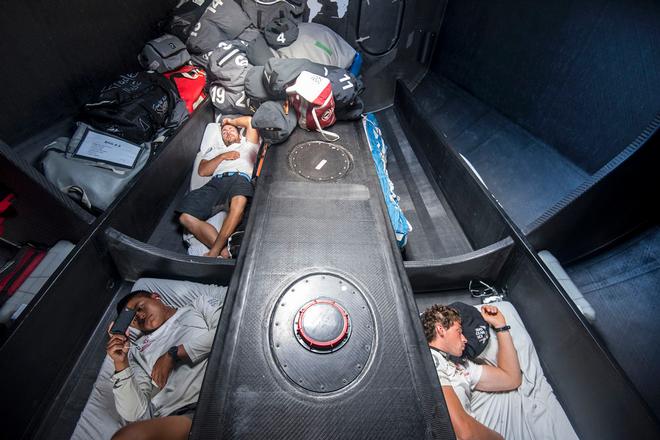 Leg three, Day six - Kit onboard  'Lots of things are different from what we could imagine on land' - Kit as he settles into life onboard  - Dongfeng Race Team - Volvo Ocean Race 2014-15. ©  Sam Greenfield / Volvo Ocean Race