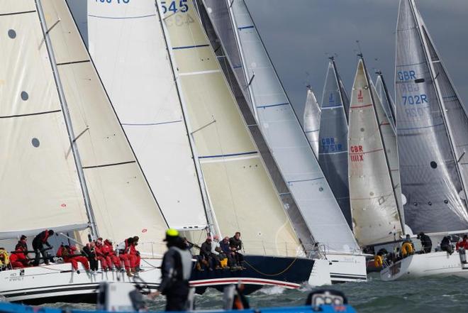 Expert coaching advice on-the-water - RORC Easter Challenge 2015 - North U. Regatta Services returns. © Paul Wyeth / www.pwpictures.com http://www.pwpictures.com
