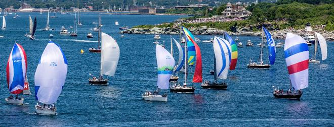 Will the start of the 50th Thrash to the Onion Patch be another spinnaker start like it was in 2012 and 2014? Join in the adventure of a lifetime, the biennial Newport Bermuda Race®, and find out for yourself. © Daniel Forster http://www.DanielForster.com