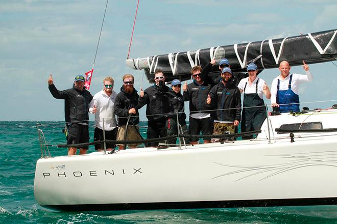 Winning Sydney 38 crew of Phoenix from RGYC  © Teri Dodds