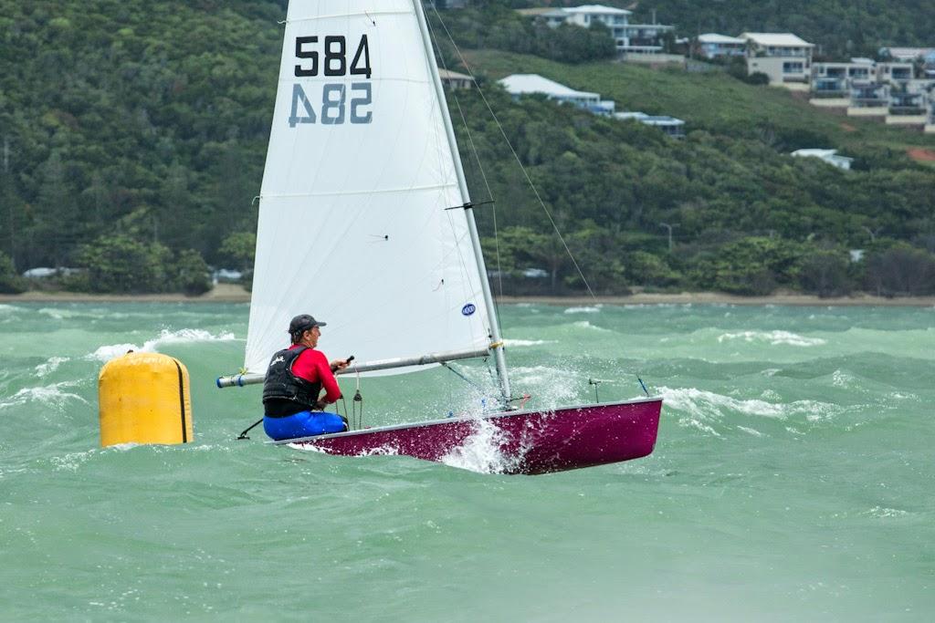 Steve Gunther sailed ``Stevie's Toy`` consistently to 2nd overall 2014-2015 Australian Championships - 31st Impulse Australian Championships photo copyright Marina Hobbs taken at  and featuring the  class