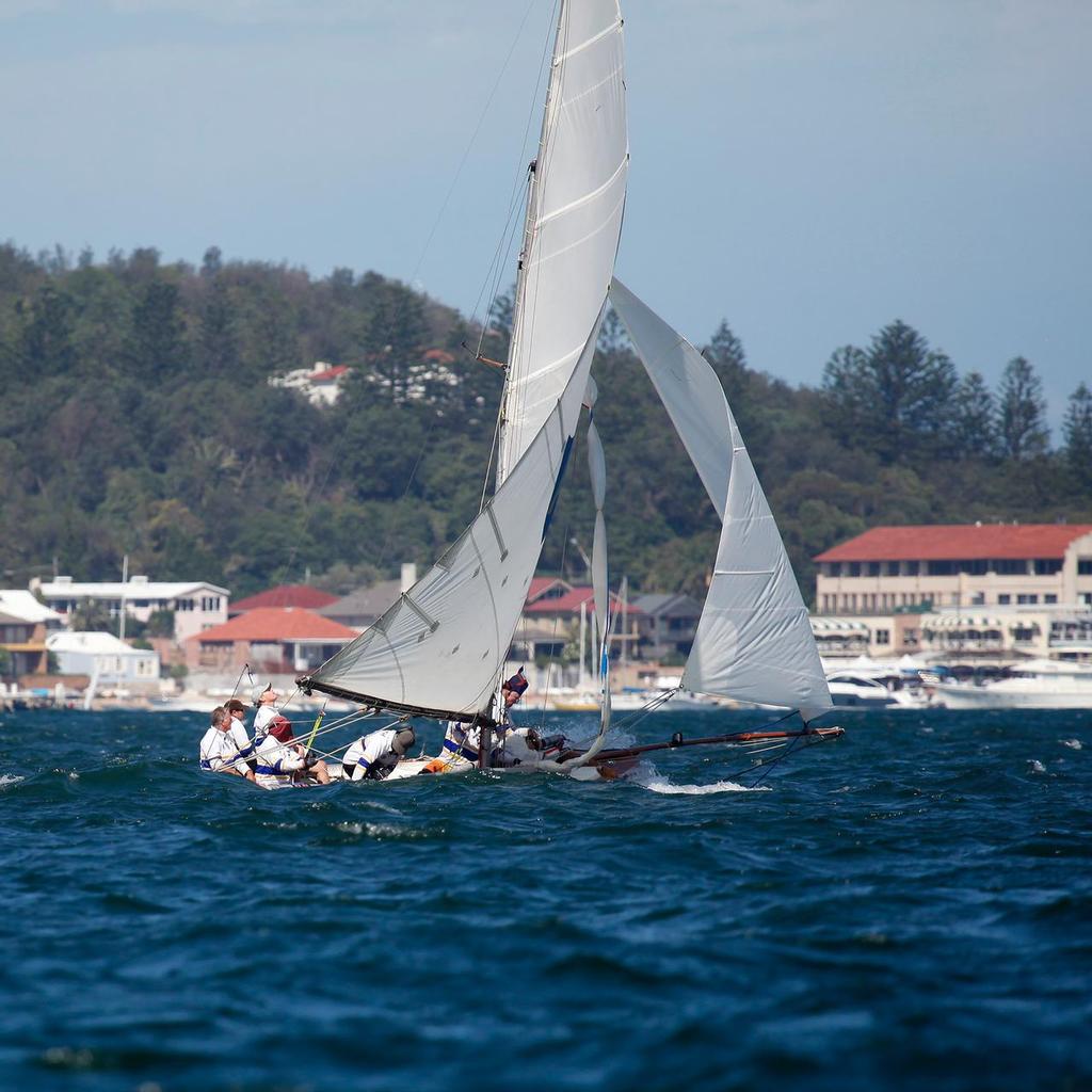 Australian Historic 18ft Championship - Alruth - Classic 18ft Skiffs - Sydney, January 23, 2015 photo copyright Michael Chittenden  taken at  and featuring the  class
