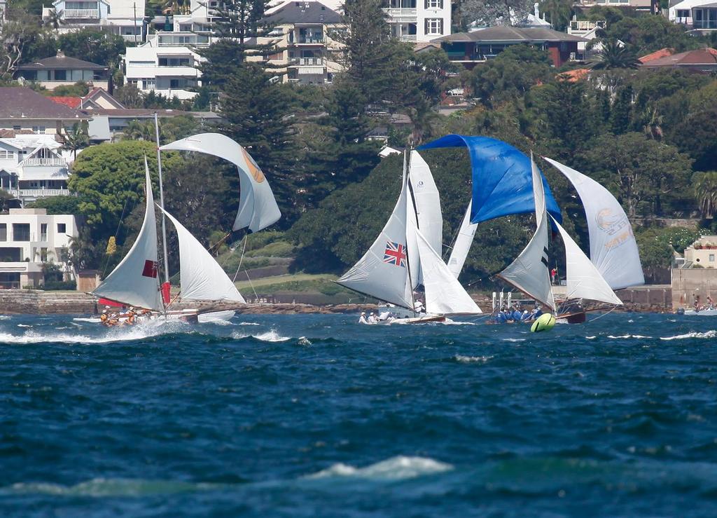 Australian Historic 18ft Championship - Classic 18ft Skiffs - Sydney, January 23, 2015 photo copyright Michael Chittenden  taken at  and featuring the  class