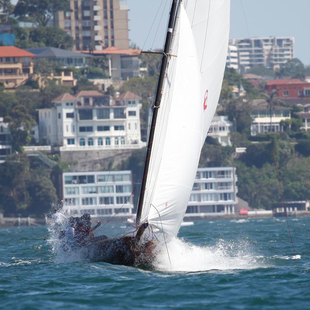 Australian Historic 18ft Championship - Yendys - Classic 18ft Skiffs - Sydney, January 23, 2015 photo copyright Michael Chittenden  taken at  and featuring the  class