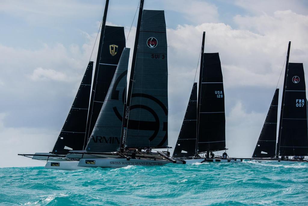Four GC32s were competing at Quantum Key West Race Week photo copyright Jen Edney taken at  and featuring the  class