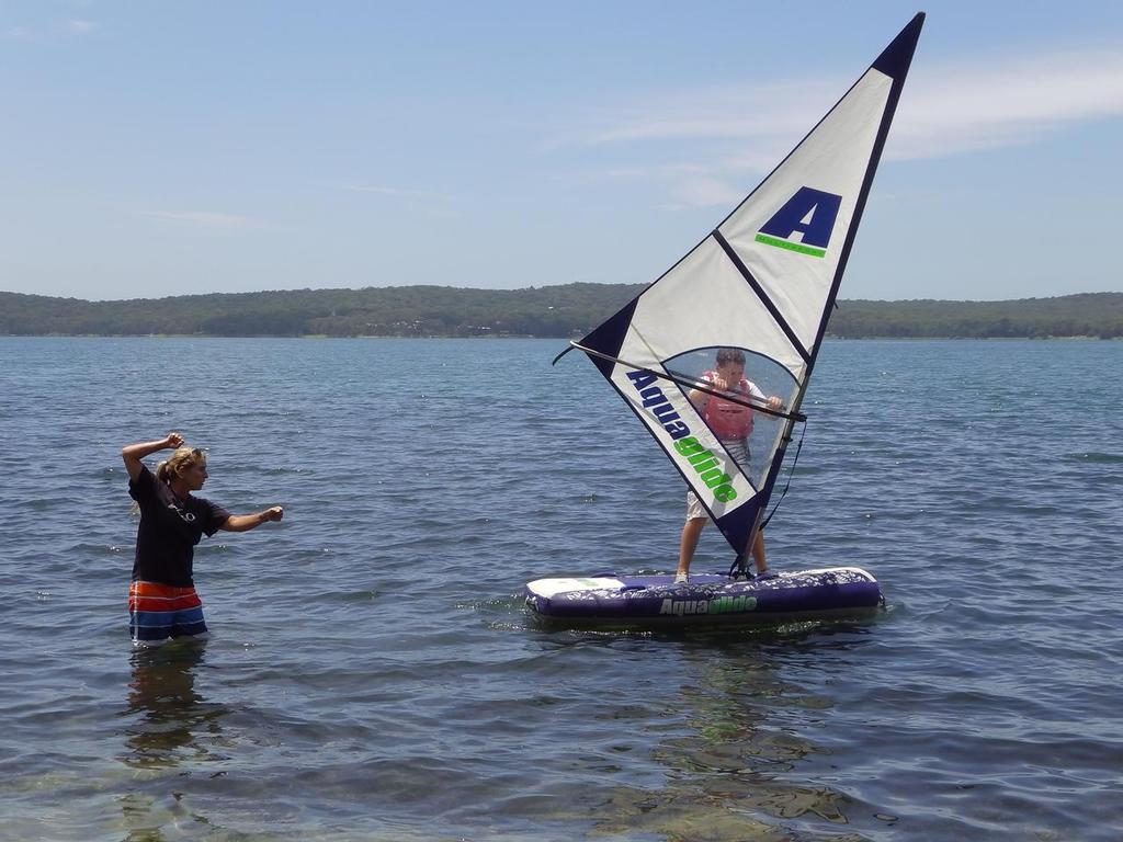 Every kid successfully learned to windsurf photo copyright H2O Sports Academy Australia taken at  and featuring the  class