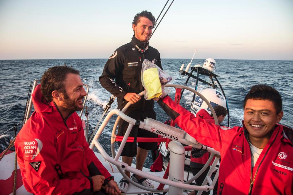 Jack Bouttell 3 - Volvo Ocean Race 2014-15 photo copyright Team Dongfeng taken at  and featuring the  class