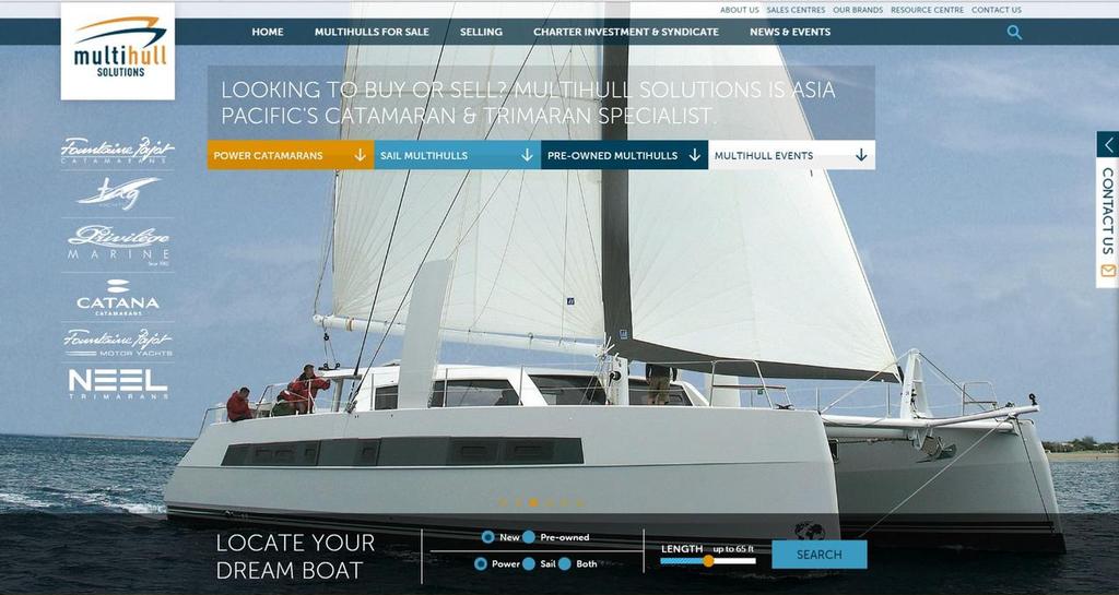 Multihull Solutions website photo copyright Multihull Solutions http://www.multihullsolutions.com.au/ taken at  and featuring the  class