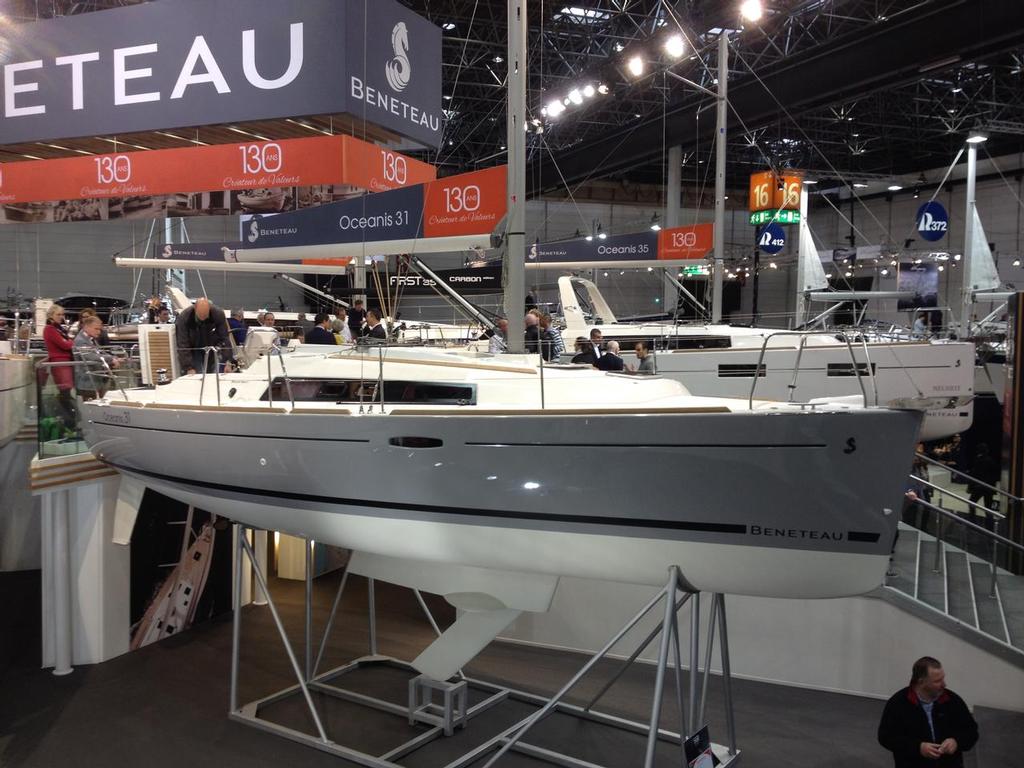 SW images from boot Beneteau - Dusseldorf Boat Show 2015 photo copyright Dan Ibsen taken at  and featuring the  class