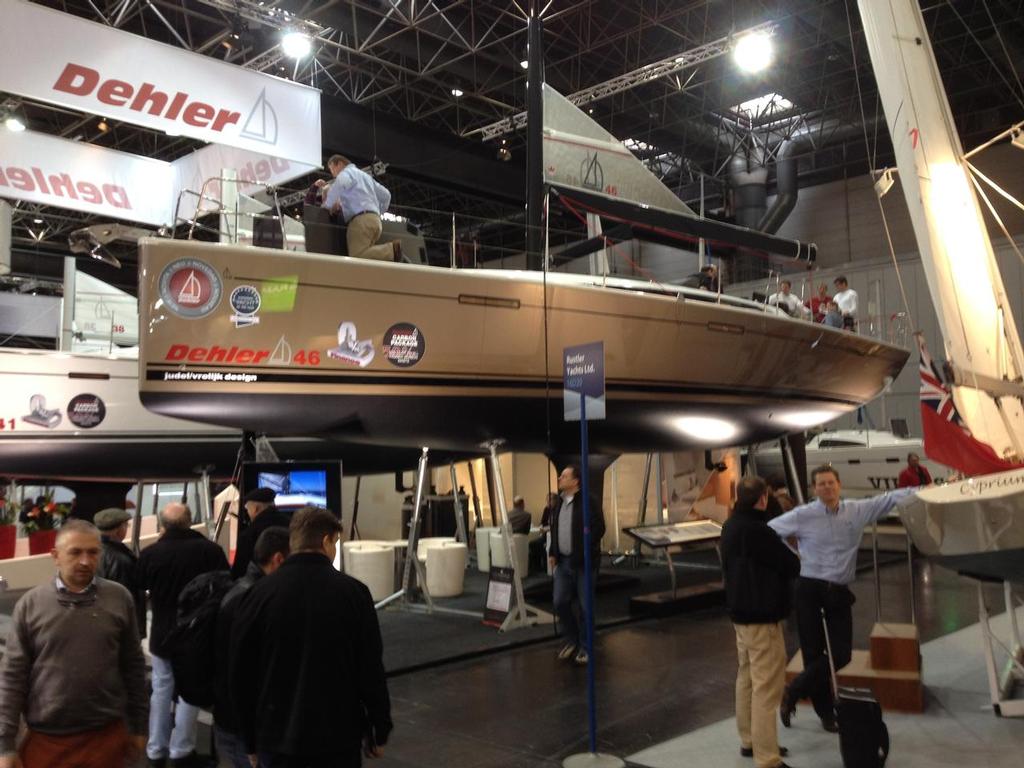 SW images from boot Dehler 46 - Dusseldorf Boat Show 2015 photo copyright Dan Ibsen taken at  and featuring the  class