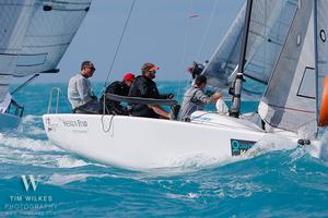 Richard Reid and the Zingara crew placed 3rd at Key West Race Week photo copyright Tim Wilkes taken at  and featuring the  class