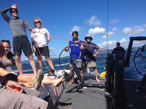 A taste of keelboat sailing on board Kia Kaha in 2014 photo copyright Opua Cruising Club Media taken at  and featuring the  class