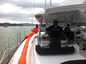  - Doyles Sails aboard Bliss, Millenium Cup 2015, Bay of Islands photo copyright Doyle Sails NZ taken at  and featuring the  class