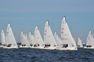 2014-2015 Quantum J 70 Winter Series 2 - Davis Island Yacht Club, Tampa, FL, USA, January 10 - 11, 2015 – Day one images by Chris Howell. photo copyright Chris Howell taken at  and featuring the  class