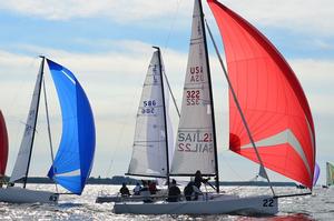 2014-2015 Quantum J 70 Winter Series 2 - Davis Island Yacht Club, Tampa, FL, USA, January 10 - 11, 2015 – Day one images by Chris Howell. photo copyright Chris Howell taken at  and featuring the  class
