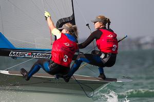 2015 ISAF Sailing World Cup Miami, Day 4 photo copyright Ocean Images taken at  and featuring the  class
