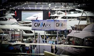 Visitors enjoy the CWM FX London Boat Show 2015. photo copyright onEdition http://www.onEdition.com taken at  and featuring the  class