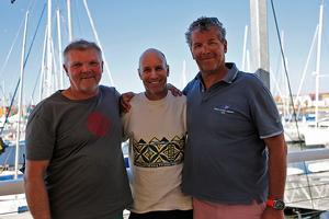 Winners of Race Three – Ciao – Mick O’Brien, Doug McGain and Gary Adshead. photo copyright Kylie Wilson Positive Image - copyright http://www.positiveimage.com.au/etchells taken at  and featuring the  class
