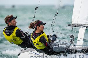 Nacra-17- Bissaro-Sicouri photo copyright Ocean Images taken at  and featuring the  class