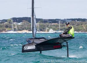 Peter Burling - Final Day - 2015 Moth World Championship photo copyright  Alex McKinnon Photography http://www.alexmckinnonphotography.com taken at  and featuring the  class