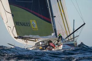 Barcelona World Race 2014-15, Cheminées Poujoulat (Bernard Stamm, Jean Le Cam). photo copyright Gilles Martin-Raget / Barcelona World Race taken at  and featuring the  class