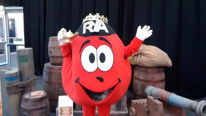 RYA mascot Bob the Buoy - RYA Dinghy Show 2015 ©  Paul Wyeth / RYA http://www.rya.org.uk