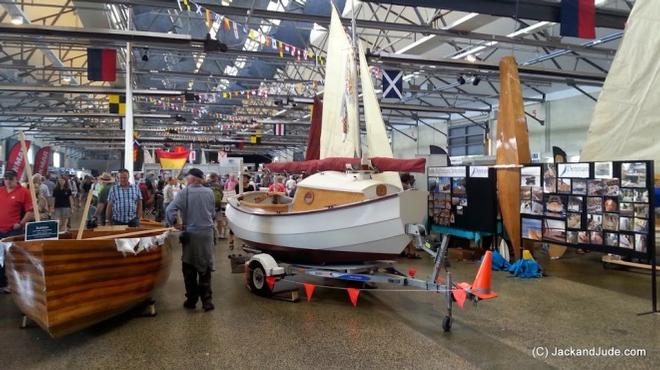 Princes Wharf had many craft and products on display - Hobart Wooden Boat Festival 2015 © Jack and Jude