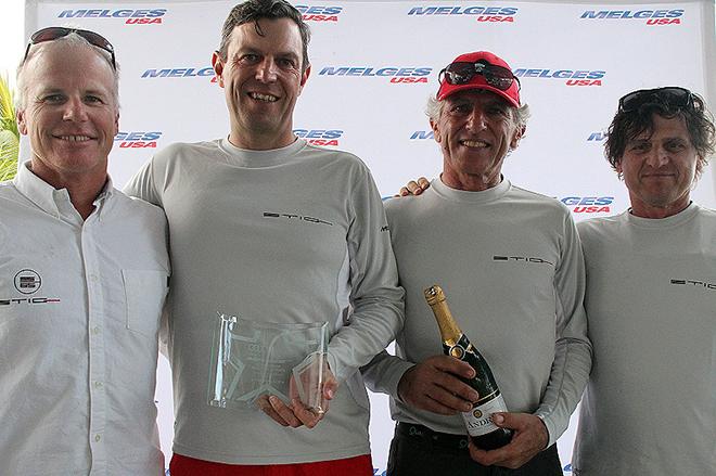 Second Overall: STIG (From left to right: Terry Hutchinson, Alessandro Rombelli and Giorgio Tortarollo) © 2015 JOY | IM20CA