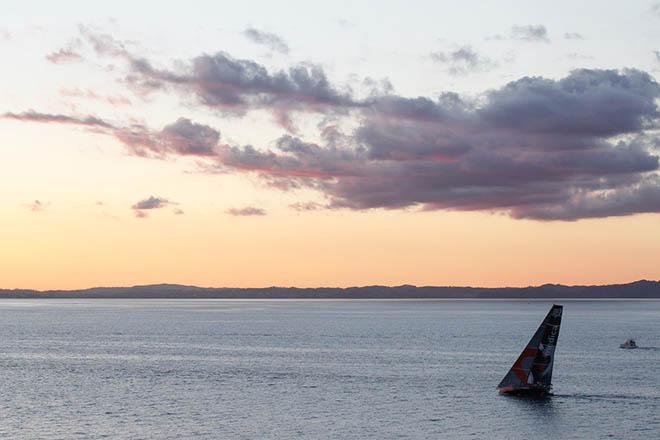 February 28,2015. Leg 4 Arrivals in Auckland; Team Alvimedica  ©  Ainhoa Sanchez/Volvo Ocean Race