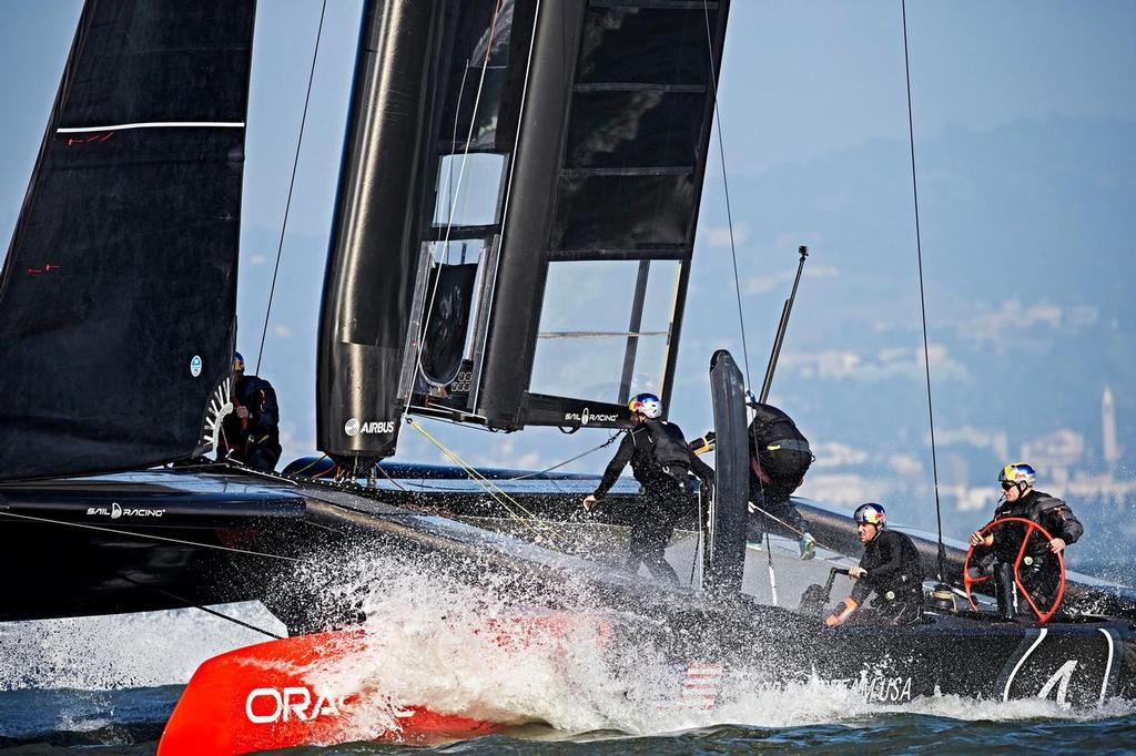 - Oracle Team USA - AC45 Development AC45 - Final Training Session - San Francisco photo copyright Oracle Team USA media taken at  and featuring the  class