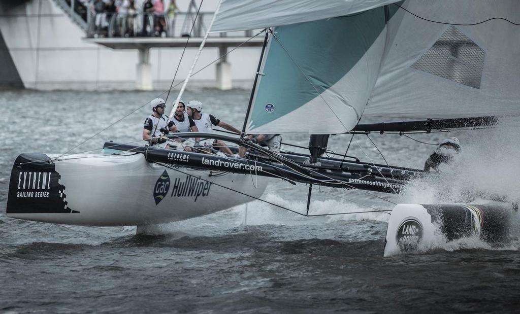 The Extreme Sailing Series 2015, Act 1, Singapore <br />
GAC Pindar<br />
 © Lloyd Images/Extreme Sailing Series