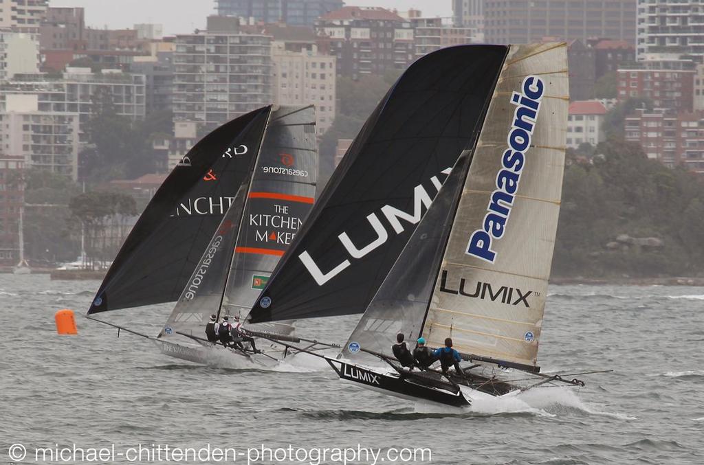2015 JJ Giltinan 18ft Skiff Championship - Race 1 photo copyright Michael Chittenden  taken at  and featuring the  class