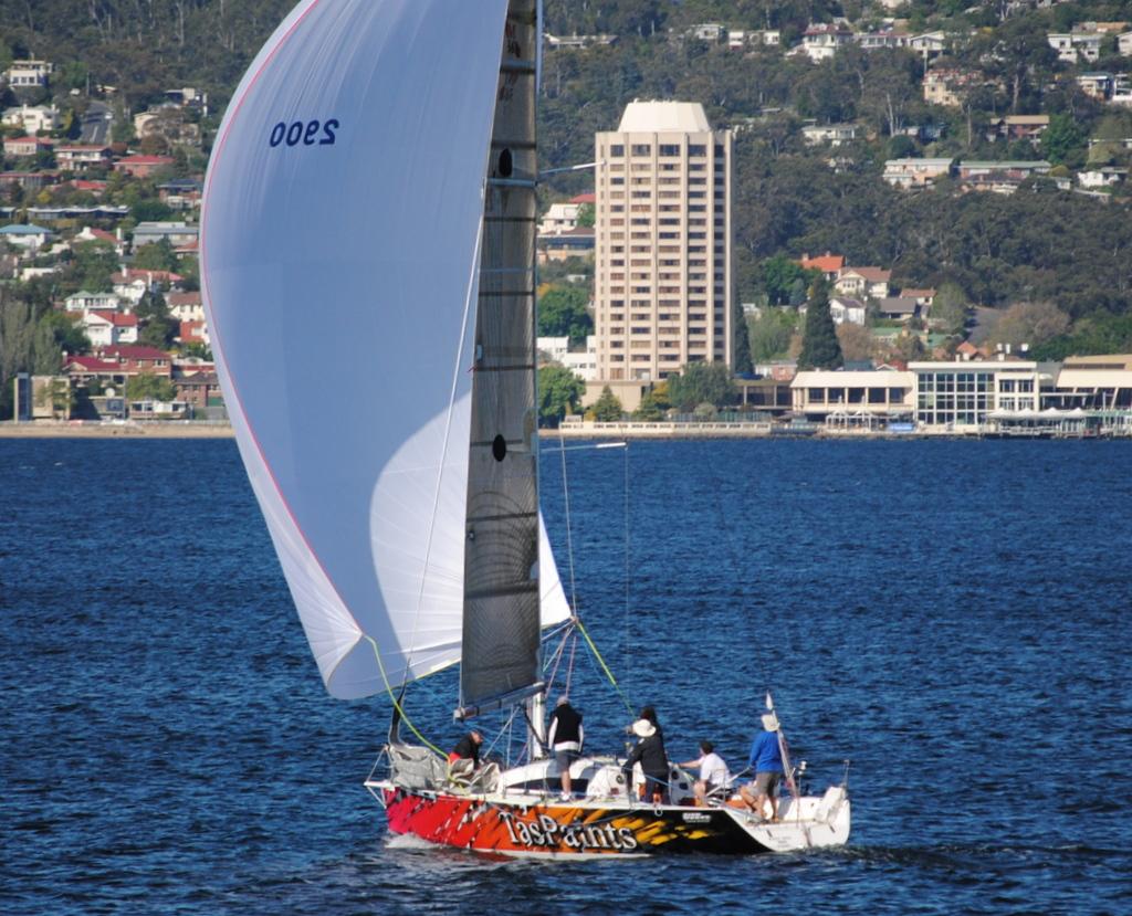 Ian Stewart's Mumm 36 heads the PHS pointscore in the Long Race Series - Combined Clubs Long Race Series 2015 © Peter Campbell