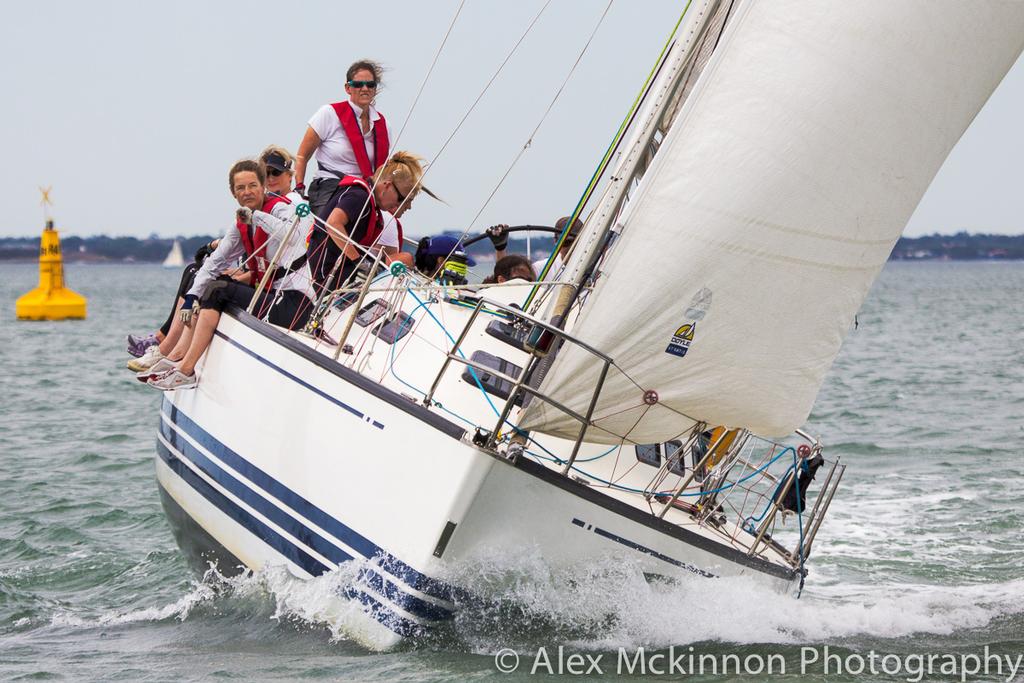 All female crew on Duckmobile. - 2015 PPWCS photo copyright  Alex McKinnon Photography http://www.alexmckinnonphotography.com taken at  and featuring the  class