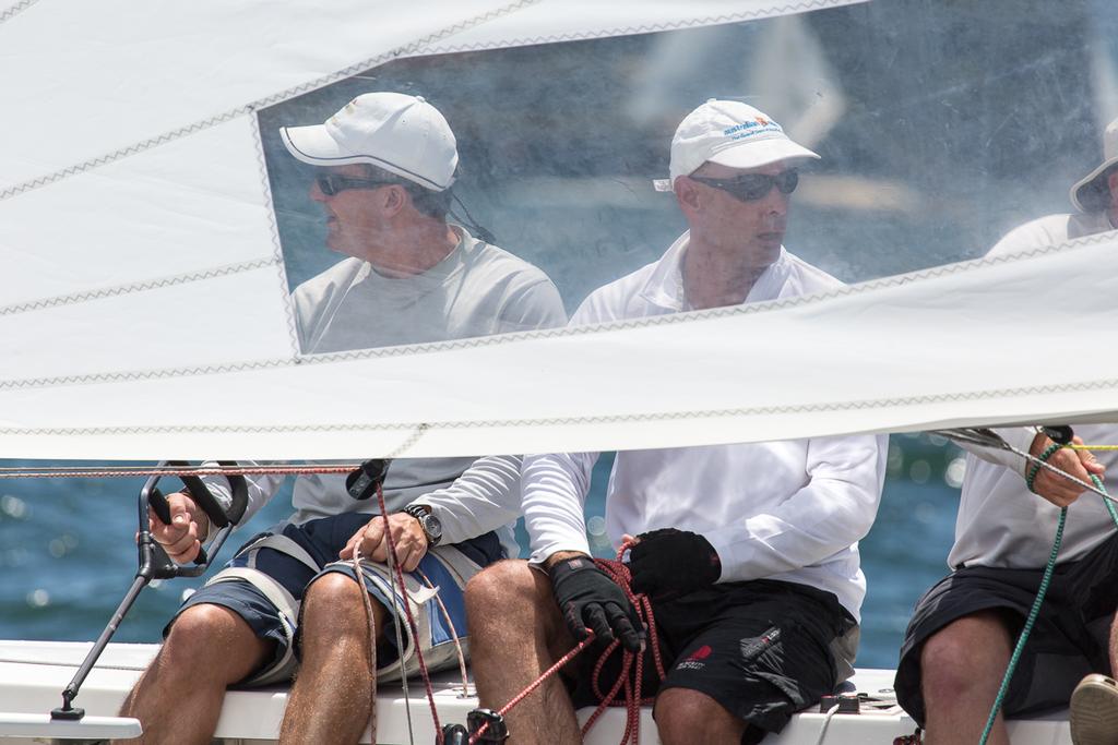 Looking both ways on Animal House. Dirk Van Der Struyf and Ray Smith’s efforts secured them a 6th place in Race Seven. - 2015 Etchells NSW State Championship © Kylie Wilson Positive Image - copyright http://www.positiveimage.com.au/etchells