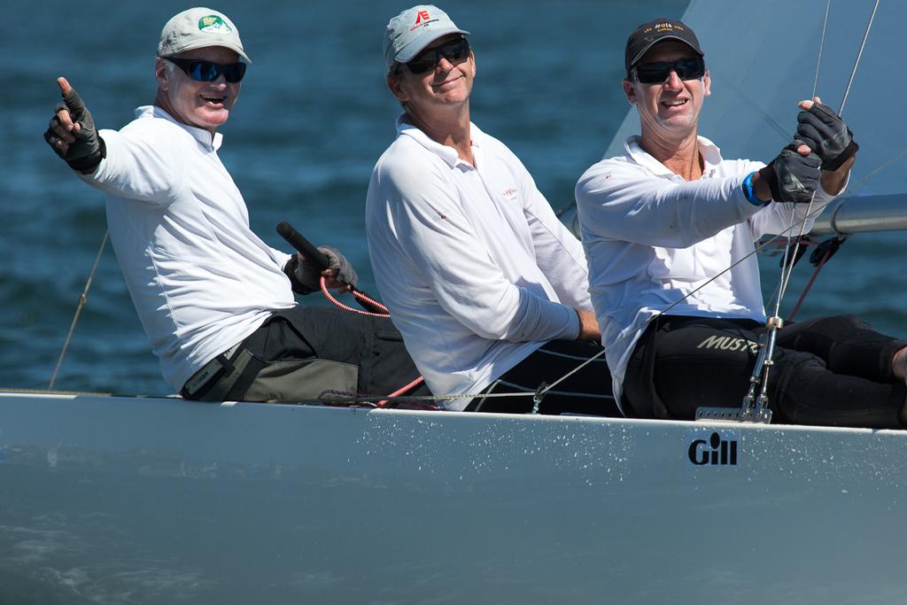 One was the number of the day, and the regatta, for the Hole Way, Cameron Miles, David Sampson and Grant Crowle - 2015 Etchells NSW State Championship photo copyright Kylie Wilson Positive Image - copyright http://www.positiveimage.com.au/etchells taken at  and featuring the  class