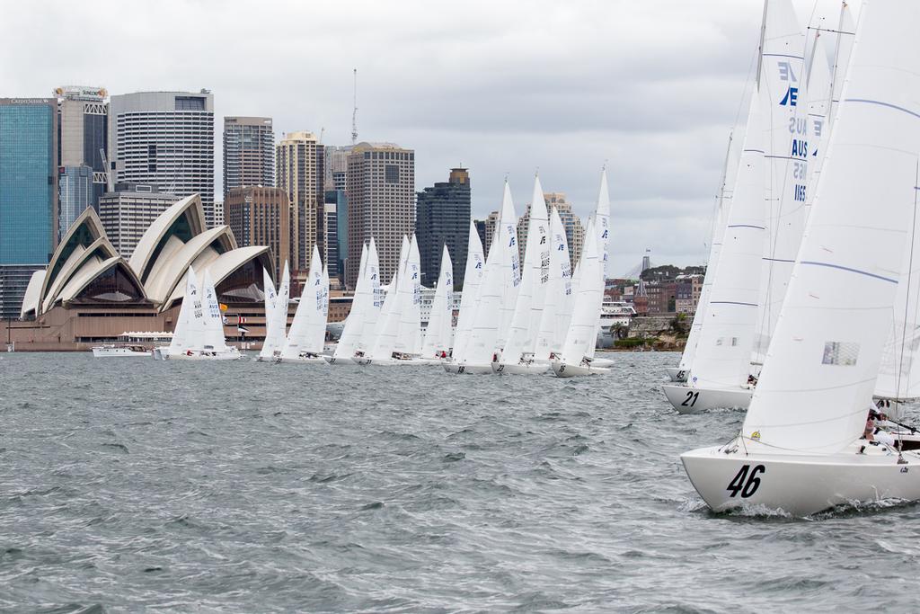 Hello Sydney – like it wasn’t obvious. - 2015 Etchells NSW State Championship photo copyright Kylie Wilson Positive Image - copyright http://www.positiveimage.com.au/etchells taken at  and featuring the  class