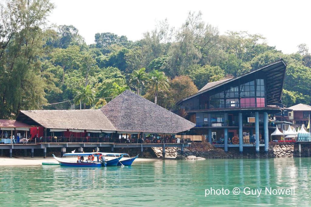 Royal Langkawi Yacht Club. Charlie's Place right in the middle. photo copyright Guy Nowell http://www.guynowell.com taken at  and featuring the  class