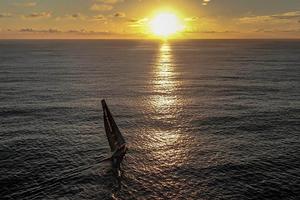 The sun rises on New Zealand with a new leader, Mapfre. photo copyright  Ainhoa Sanchez/Volvo Ocean Race taken at  and featuring the  class