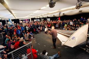 Dinghy coaches get solid audiences at the RYA Dinghy Show 2015 photo copyright  Paul Wyeth / RYA http://www.rya.org.uk taken at  and featuring the  class