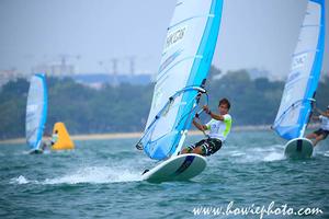 SIM 34th Singapore Open RS:One Asian Windsurfing Championship 2015 photo copyright Howie photography taken at  and featuring the  class