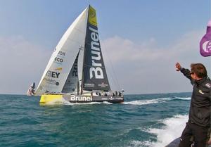 Team Brunel - Volvo Ocean Race 2014-15 photo copyright Team Brunel taken at  and featuring the  class