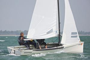 New Morrison Design - National 18 - 2015 RYA Suzuki Dinghy Show photo copyright RYA Dinghy Show taken at  and featuring the  class