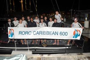 Piet Vroon's Tonnerre 4, Ker 51 dockside in Antigua after completing the race - RORC Caribbean 600 photo copyright Ted Martin/RORC taken at  and featuring the  class