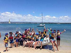 Southport Yacht Club conducts regular school holiday camps and weekend training for budding sailors photo copyright Emma Milne taken at  and featuring the  class