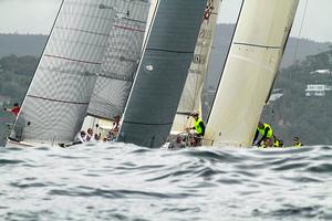 The swell was up offshore - Performance Racing Sydney Yachts Regatta 2015 photo copyright Teri Dodds http://www.teridodds.com taken at  and featuring the  class