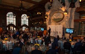 The iconic Model Room of the New York Yacht Club's historic 44th Street clubhouse was the setting for the presentation of the 2014 Rolex Yachtsman & Yachtswoman of the Year Awards - US Sailing photo copyright  Rolex/Daniel Forster http://www.regattanews.com taken at  and featuring the  class